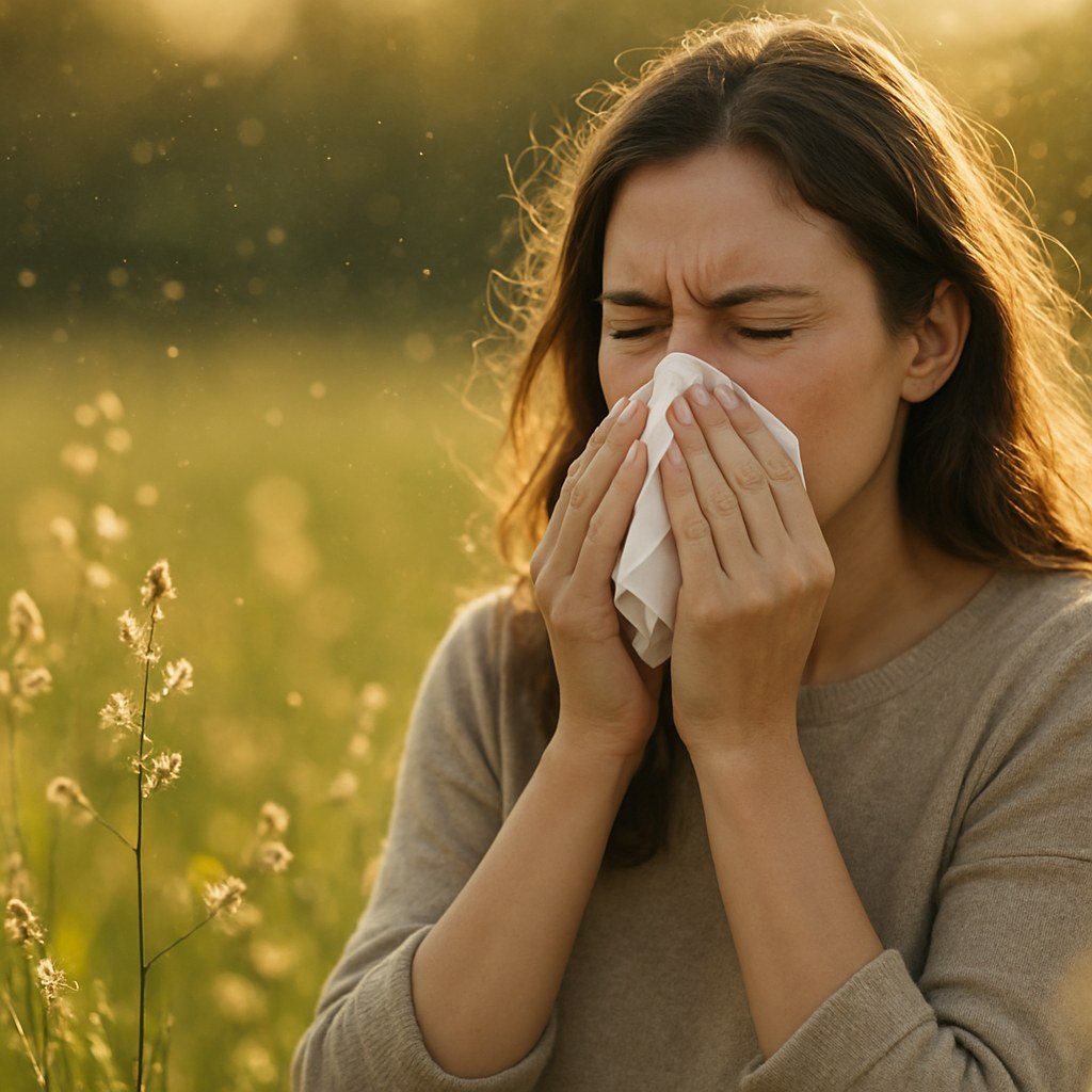 Heuschnupfen und Pollenallergie