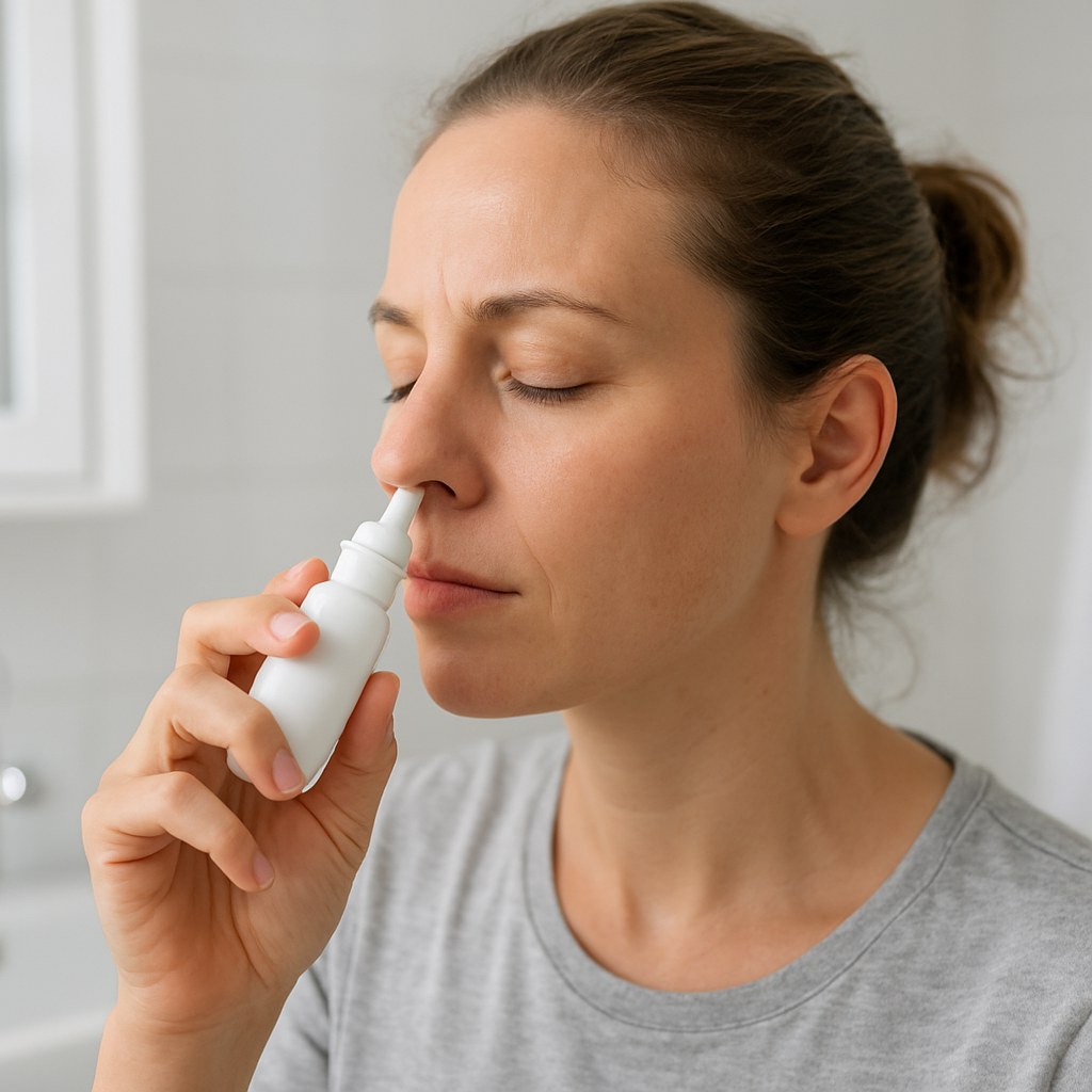 Richtige Anwendung von Nasensprays